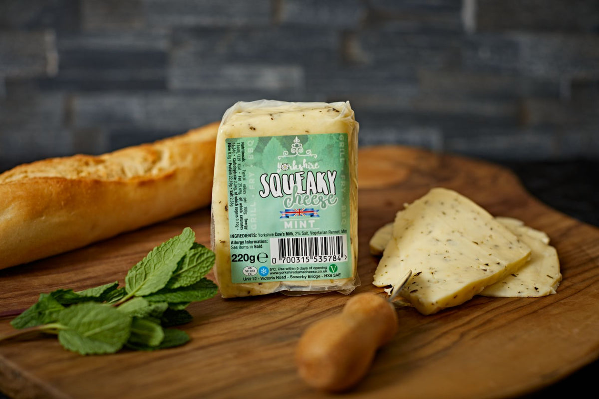 Squeaky Cheese - Cool Mint Traditional flavour Halloumi – Yorkshire ...